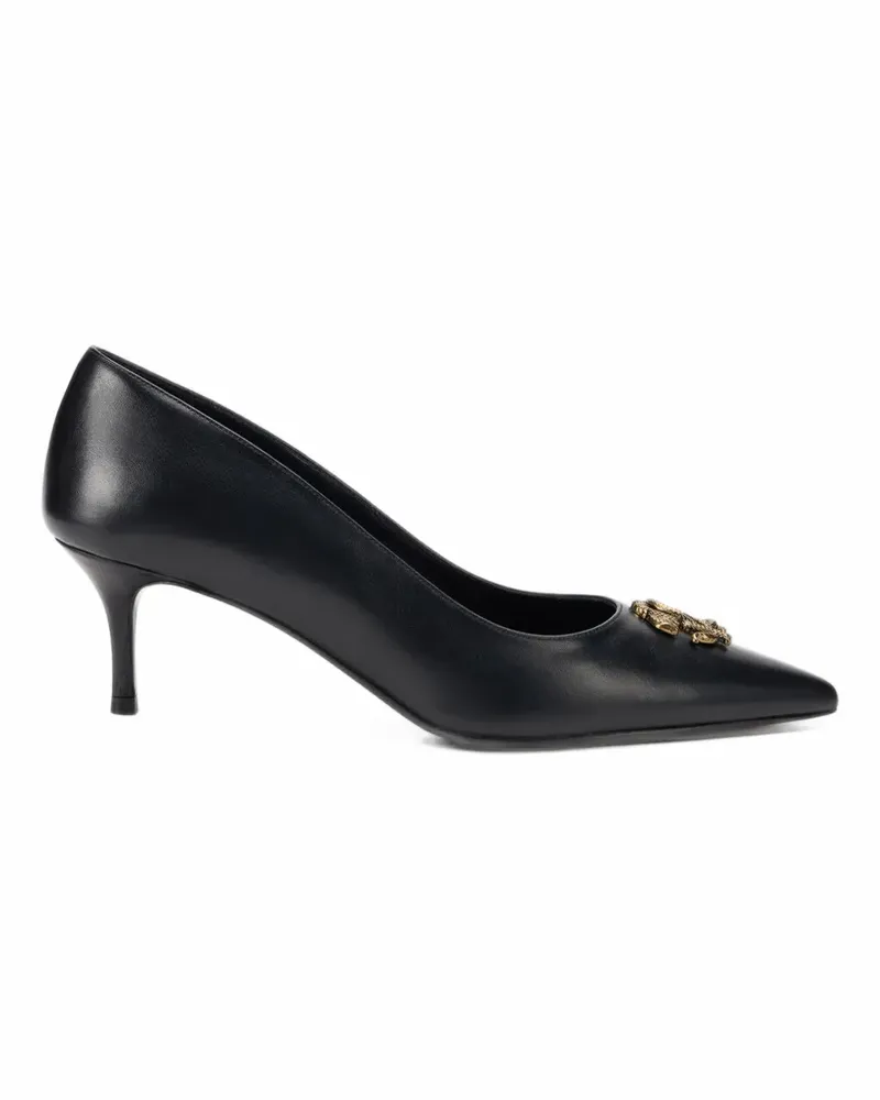 Roberto Cavalli Pumps mit spitzer Kappe - Schwarz Schwarz