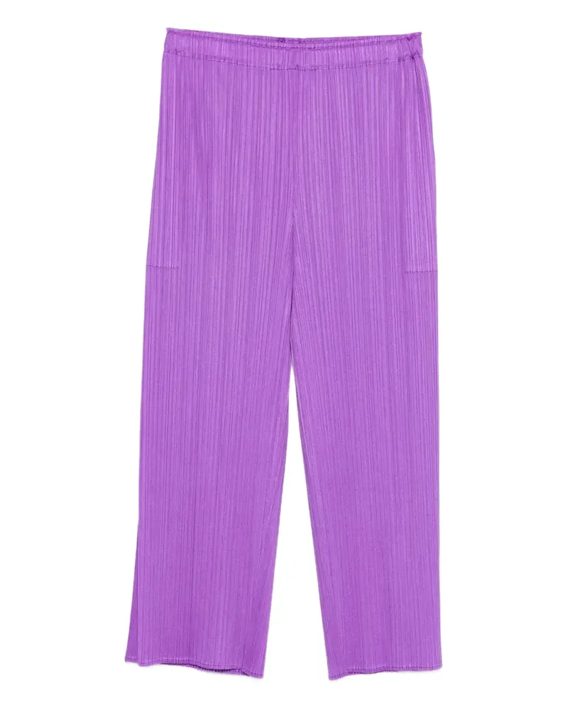 Issey Miyake August Hose mit Falten - Violett Violett