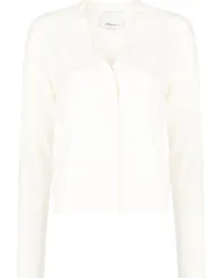 3.1 phillip lim Cardigan mit V-Ausschnitt Weiß