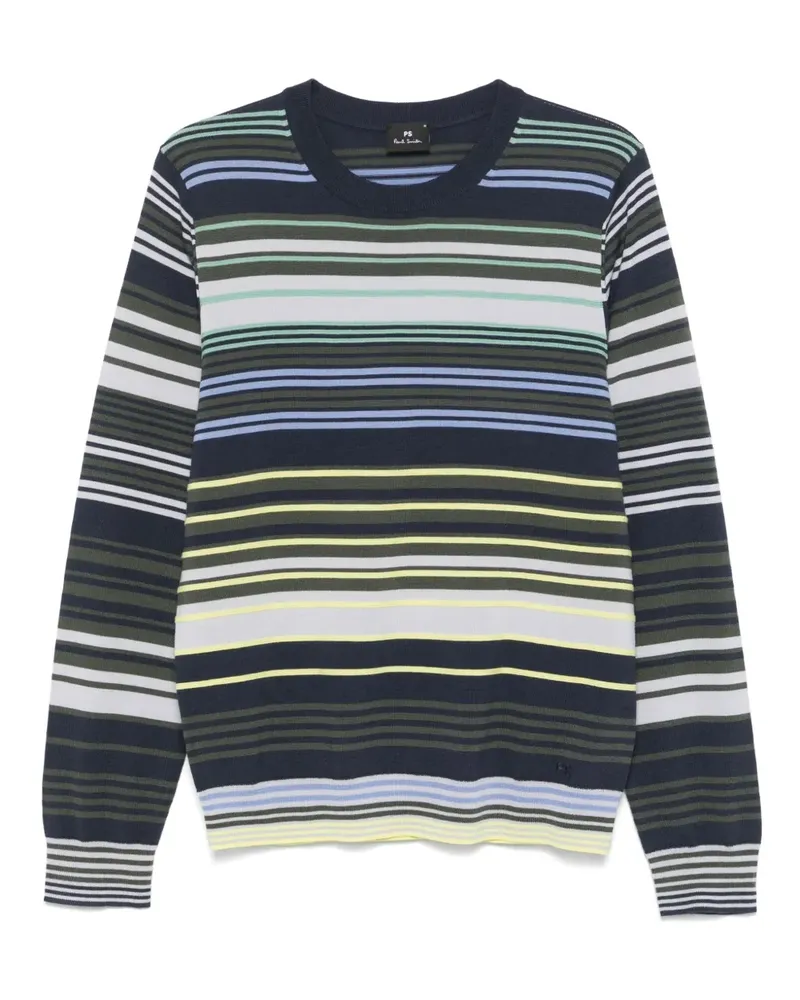 Paul Smith Gestreifter Pullover - Blau Blau