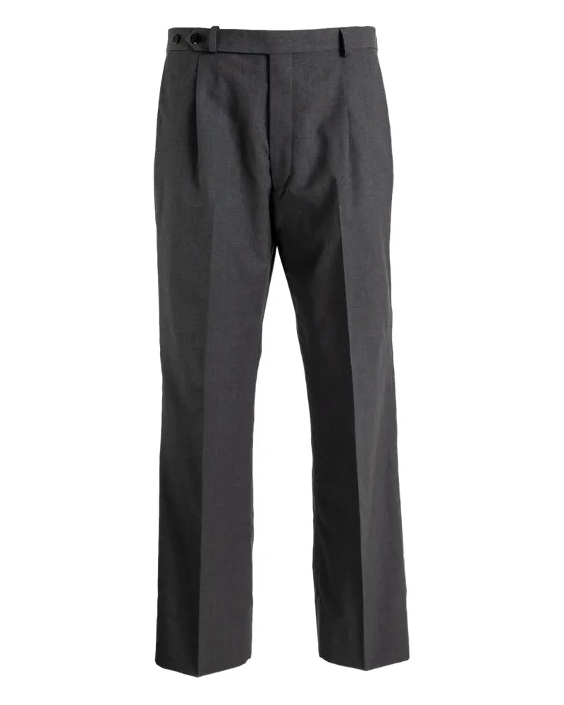 Prada Klassische Bundfaltenhose - Grau Grau