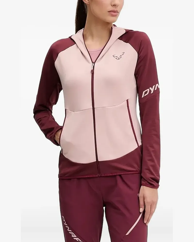 Dynafit Hoodie mit Einsätzen - Rot Rot