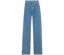 Gerade High-Waist-Jeans