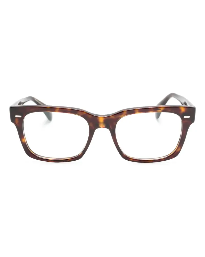 Oliver Peoples Ryce Brille mit eckigem Gestell - Braun Braun