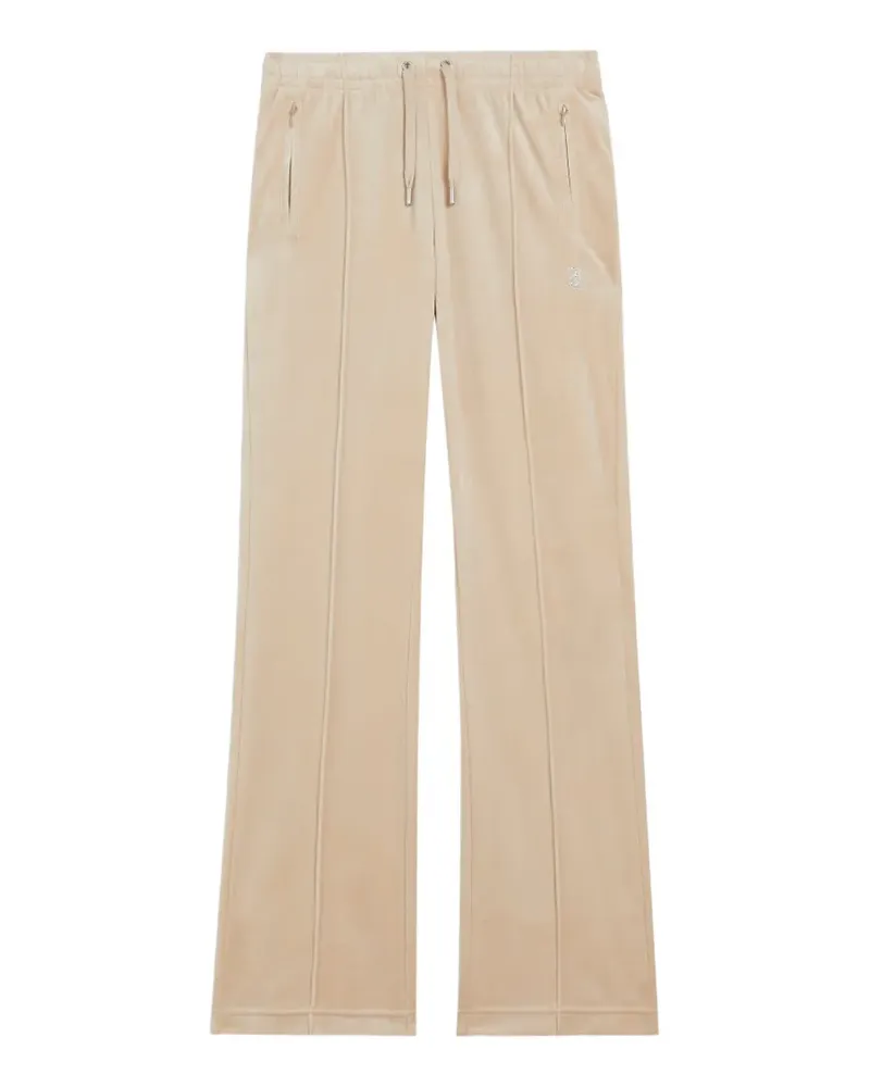 Juicy Couture Diamanté track pants - Nude Nude
