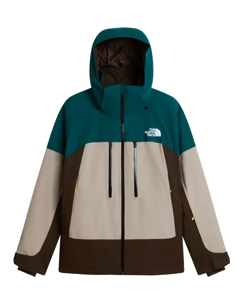 The North Face Kapuzenjacke in Colour-Block-Optik - Nude Nude