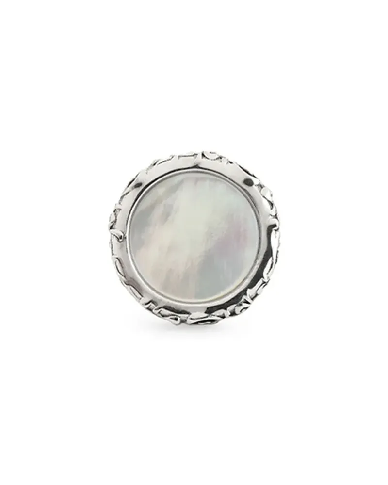 Emanuele Bicocchi Amulet Ohrstecker - Weiß Weiß
