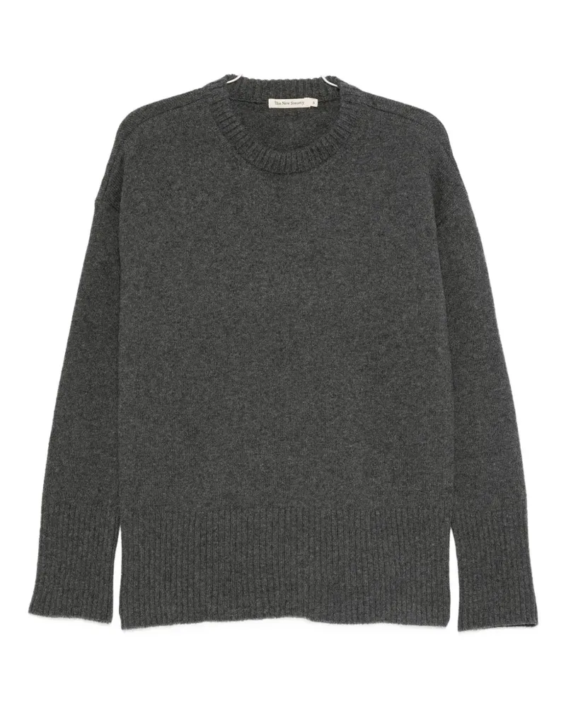 The New Society crew-neck sweater - Grau Grau