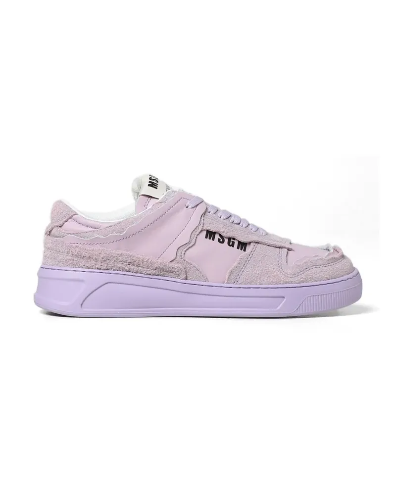 MSGM logo sneakers - Violett Violett