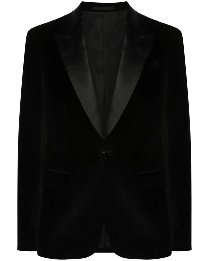 AllSaints Beflockter Lyra Blazer Schwarz