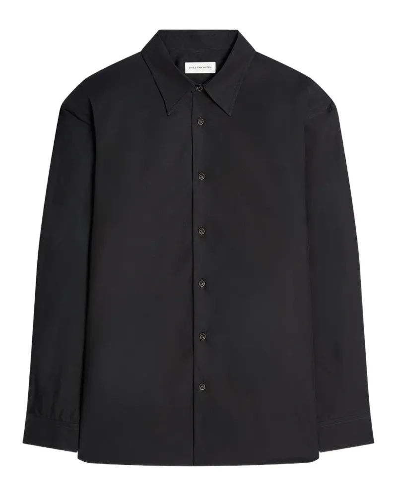 Dries van Noten black shirt - Schwarz Schwarz