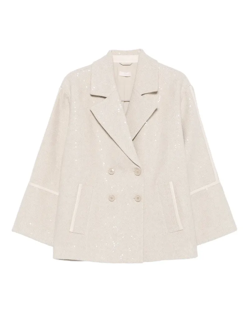 Liu Jo Sakko mit Pailletten - Nude Nude