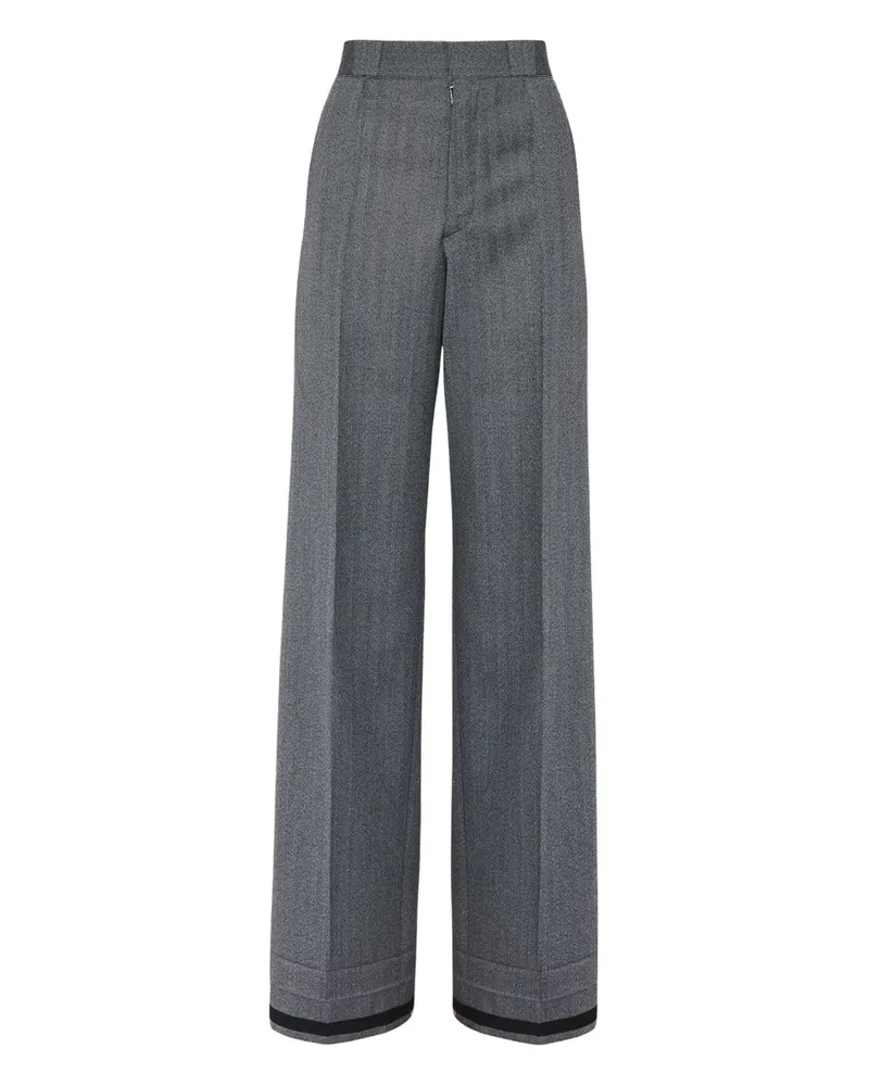 Maison Margiela Hose mit weitem Bein - Grau Grau
