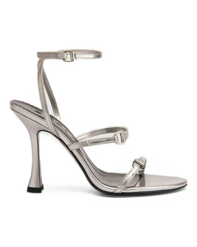 by FAR Gala metallic sandals - Silber Silber