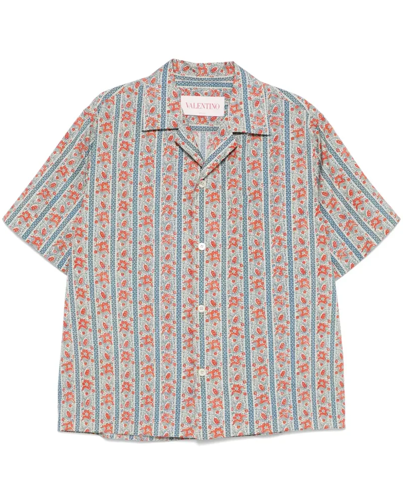 Valentino Garavani Hemd mit Paisleymuster - Blau Blau