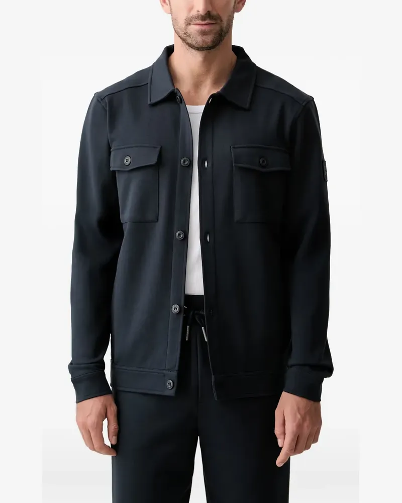 JOOP! button-up shirt jacket - Blau Blau