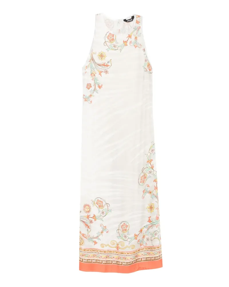 Just Cavalli printed midi dress - Nude Nude