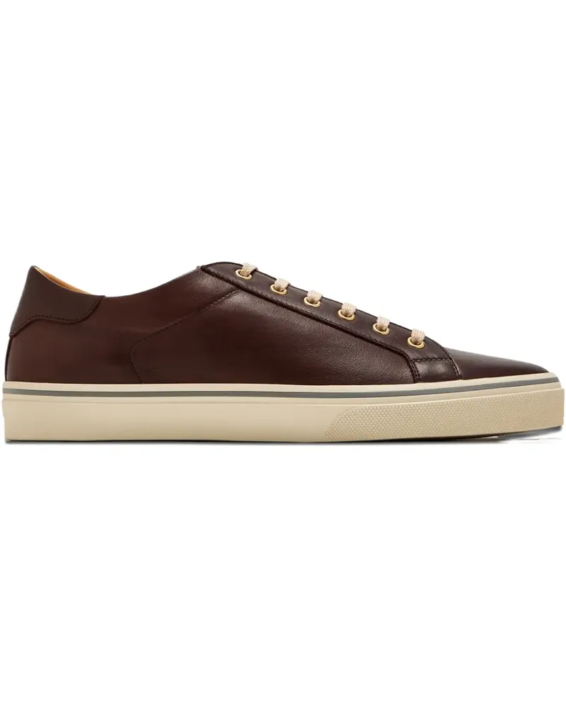 Brunello Cucinelli Sneakers mit Schnürung - Braun Braun