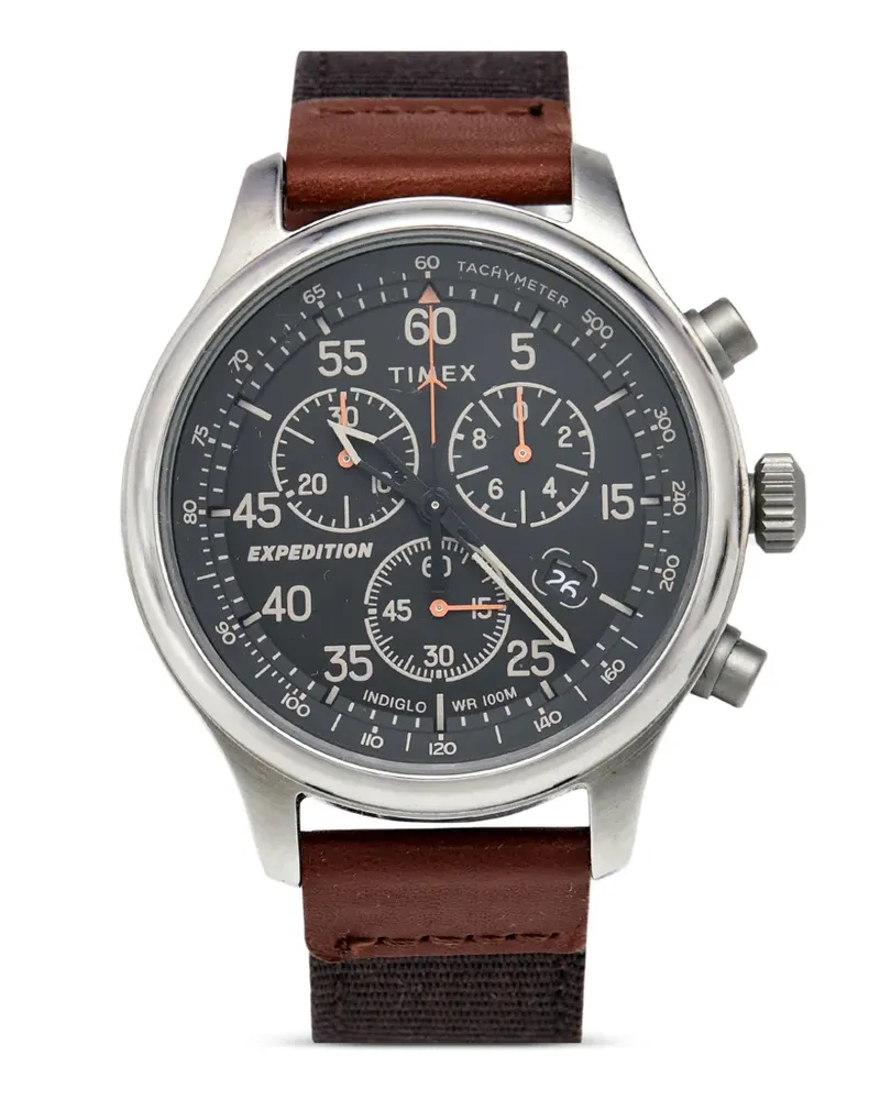 Timex Expedition Indiglo Chronograph 43mm - Grau Grau