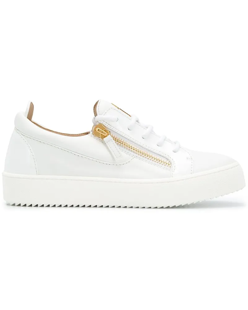 Giuseppe Zanotti Klassische Sneakers Weiß