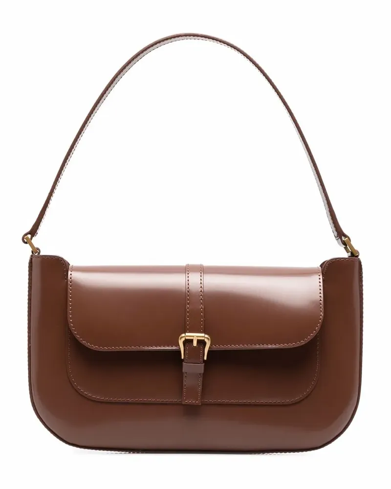 by FAR Schultertasche mit Klappe - Braun Braun
