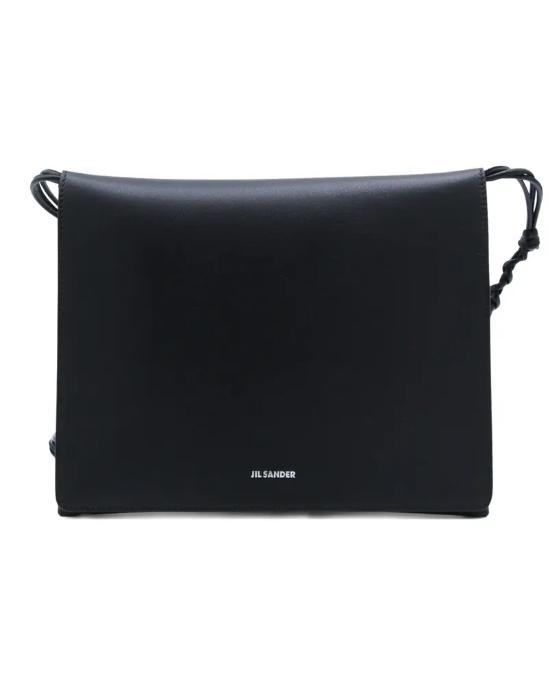 Jil Sander braided-strap shoulder bag - Schwarz Schwarz