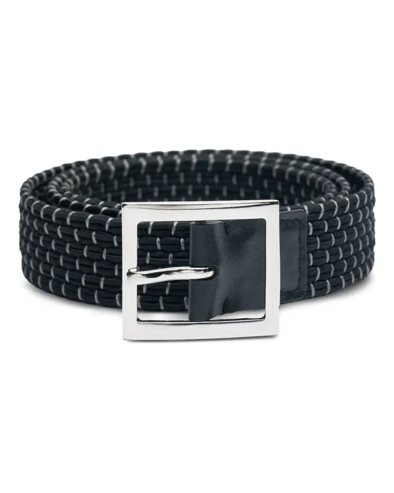 Amiri braided Skater belt - Schwarz Schwarz