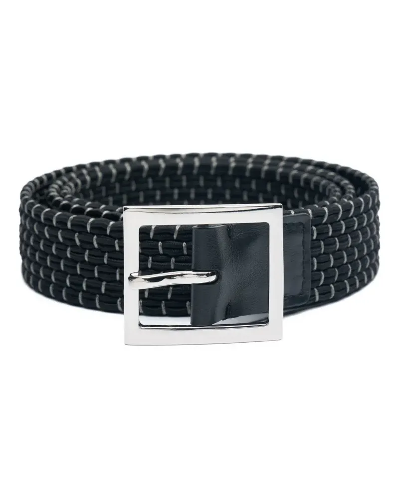 Amiri braided Skater belt - Schwarz Schwarz