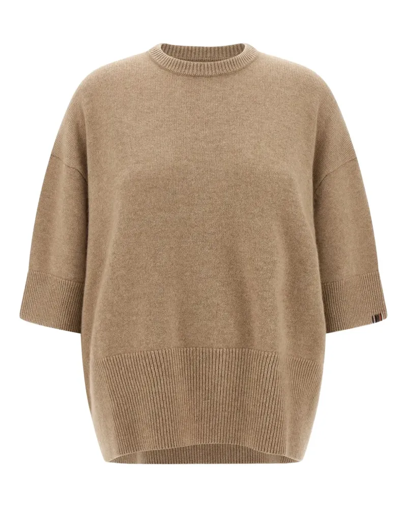 extreme cashmere N°433 Sassie Pullover - Braun Braun