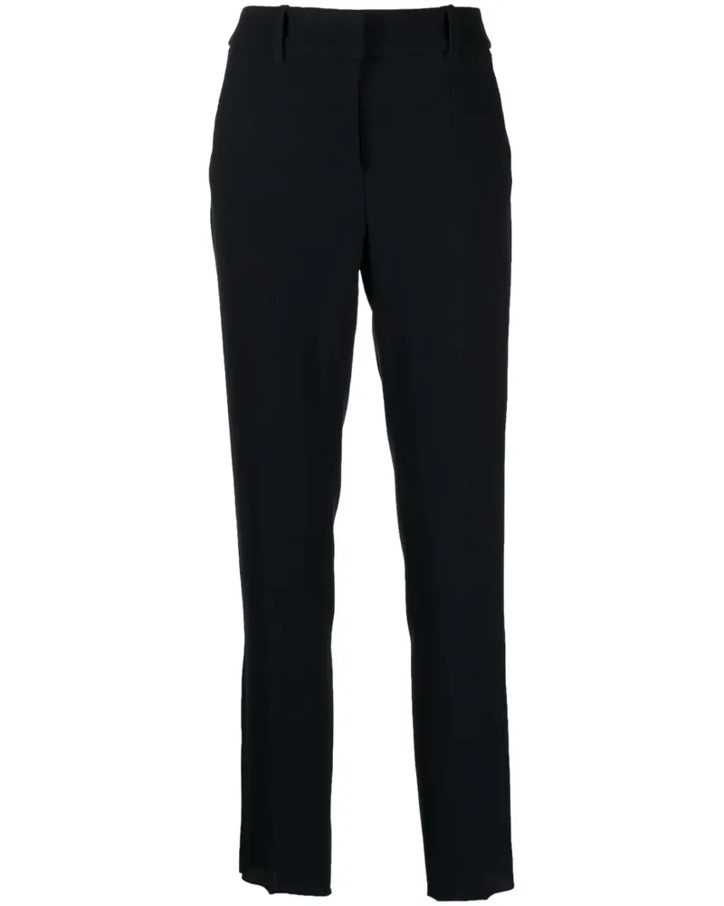 Emporio Armani Halbhohe Cropped-Hose - Schwarz Schwarz