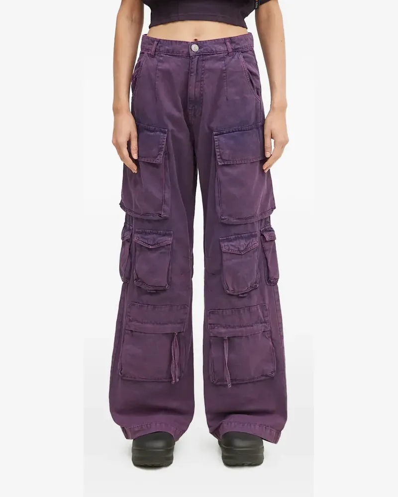 Alpha Industries cargo-pocket trousers - Violett Violett