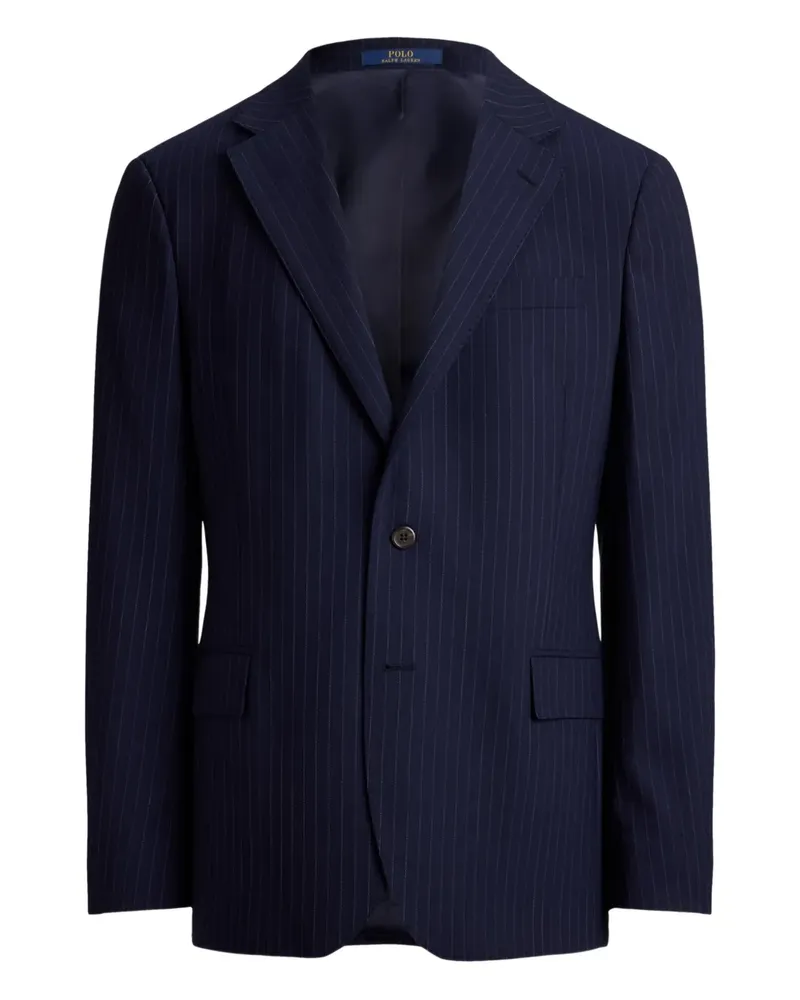 Ralph Lauren Sakko mit Nadelstreifen - Blau Blau