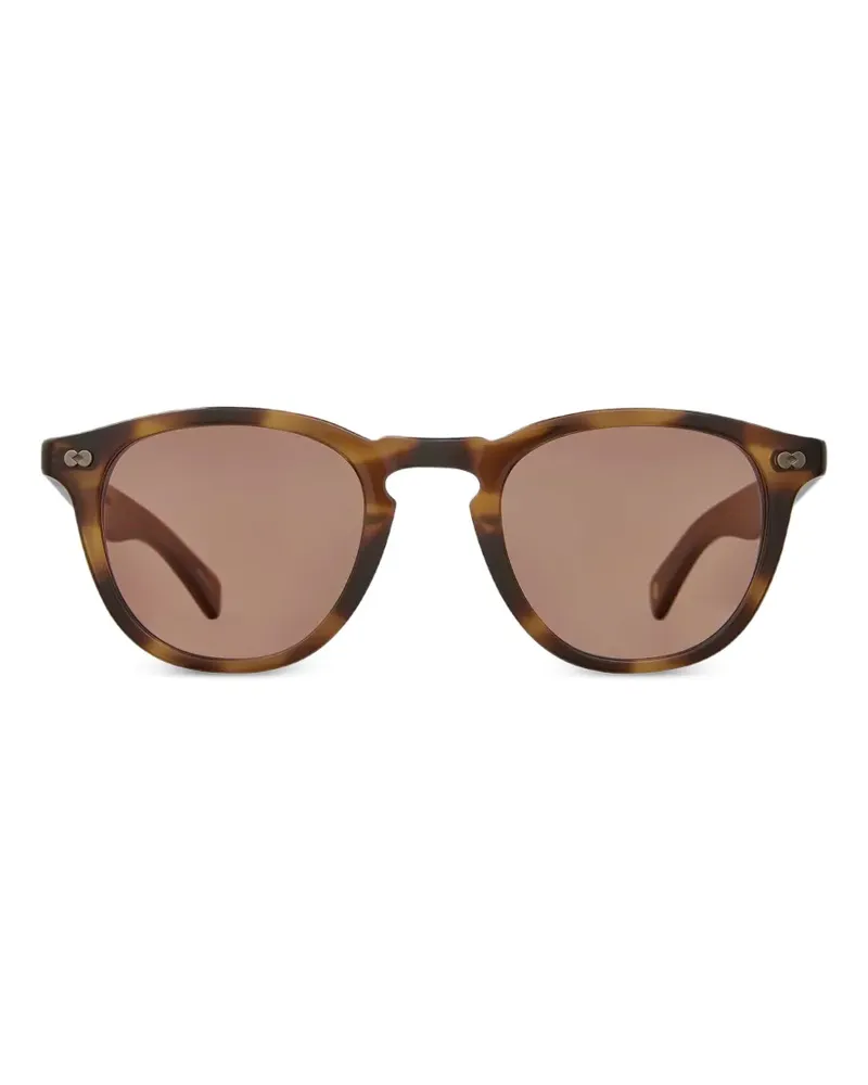 Garrett Leight Hampton round-frame sunglasses - Braun Braun