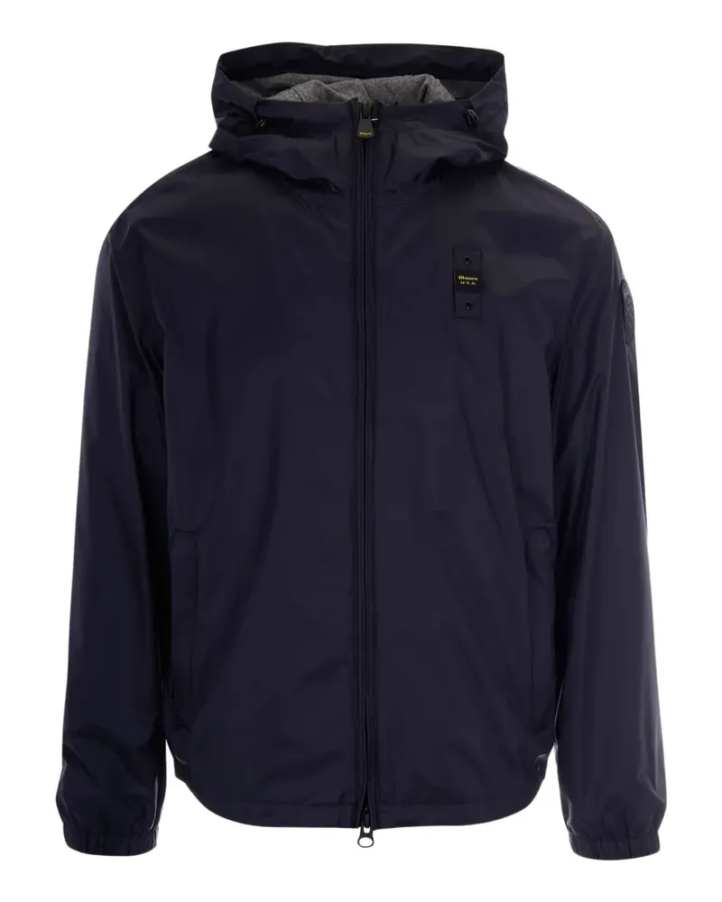 Blauer zip-up lightweight jacket Blau