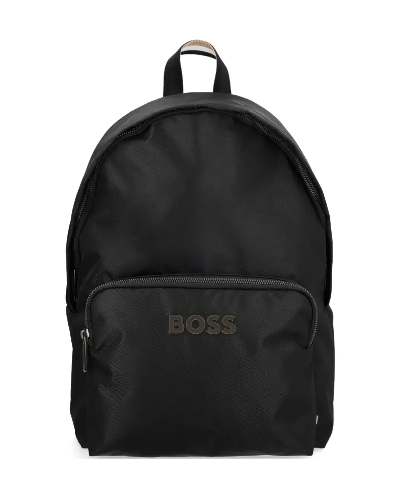 HUGO BOSS logo-detail backpack - Schwarz Schwarz