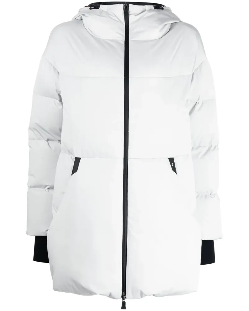 Herno Gesteppter Daunenmantel mit Kapuze - Grau Grau