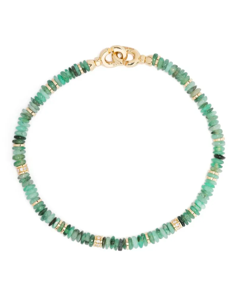 MAOR 18kt Shine Gelbgoldarmband mit Diamanten Gold