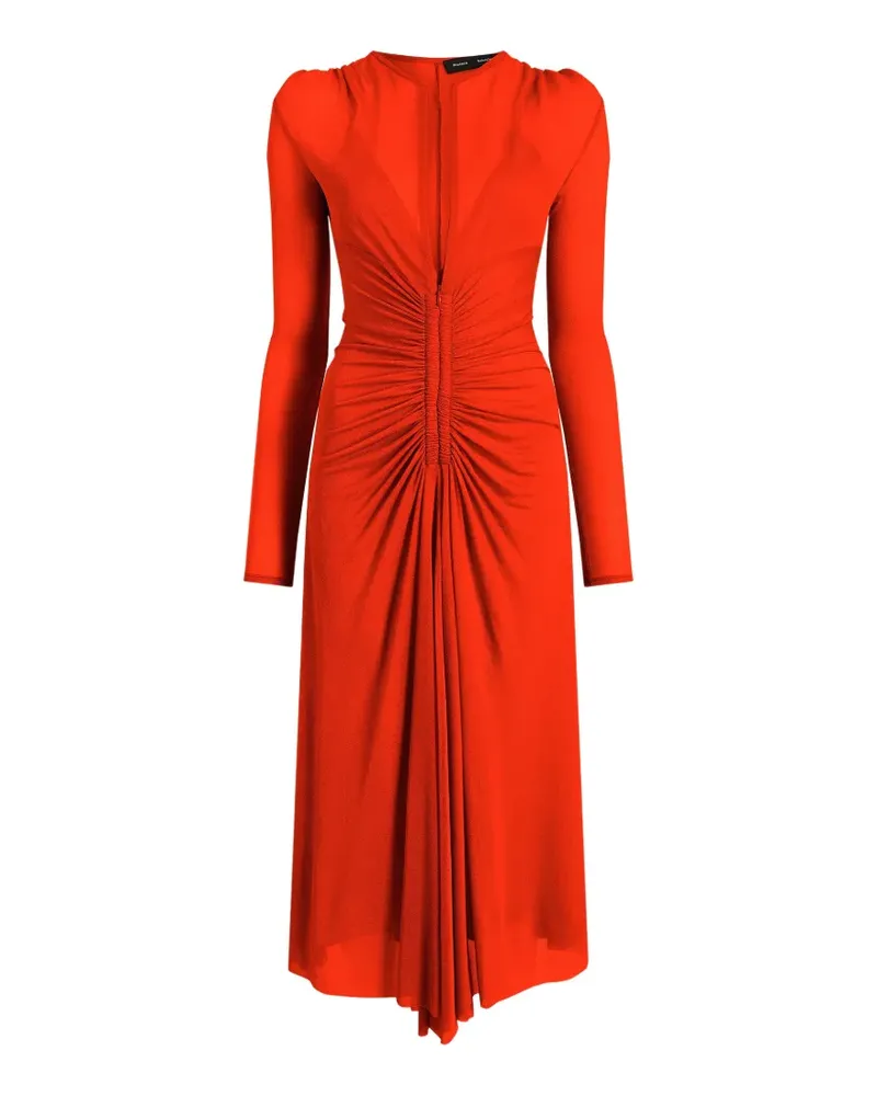 Proenza Schouler Kerstin Midikleid - Rot Rot