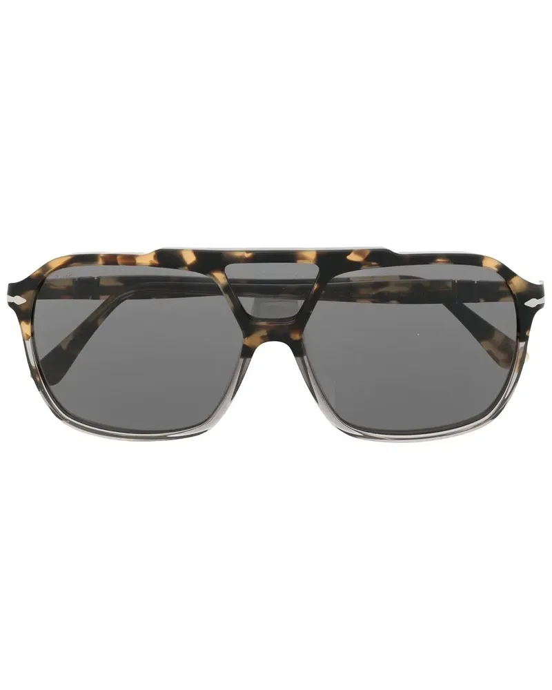 Persol Sonnenbrille mit eckigem Gestell - Nude Nude