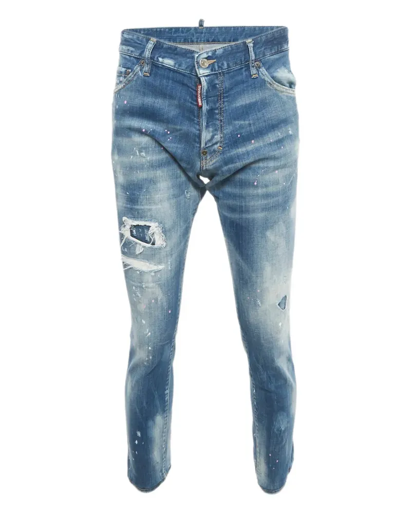 Dsquared2 denim distressed trousers - Blau Blau
