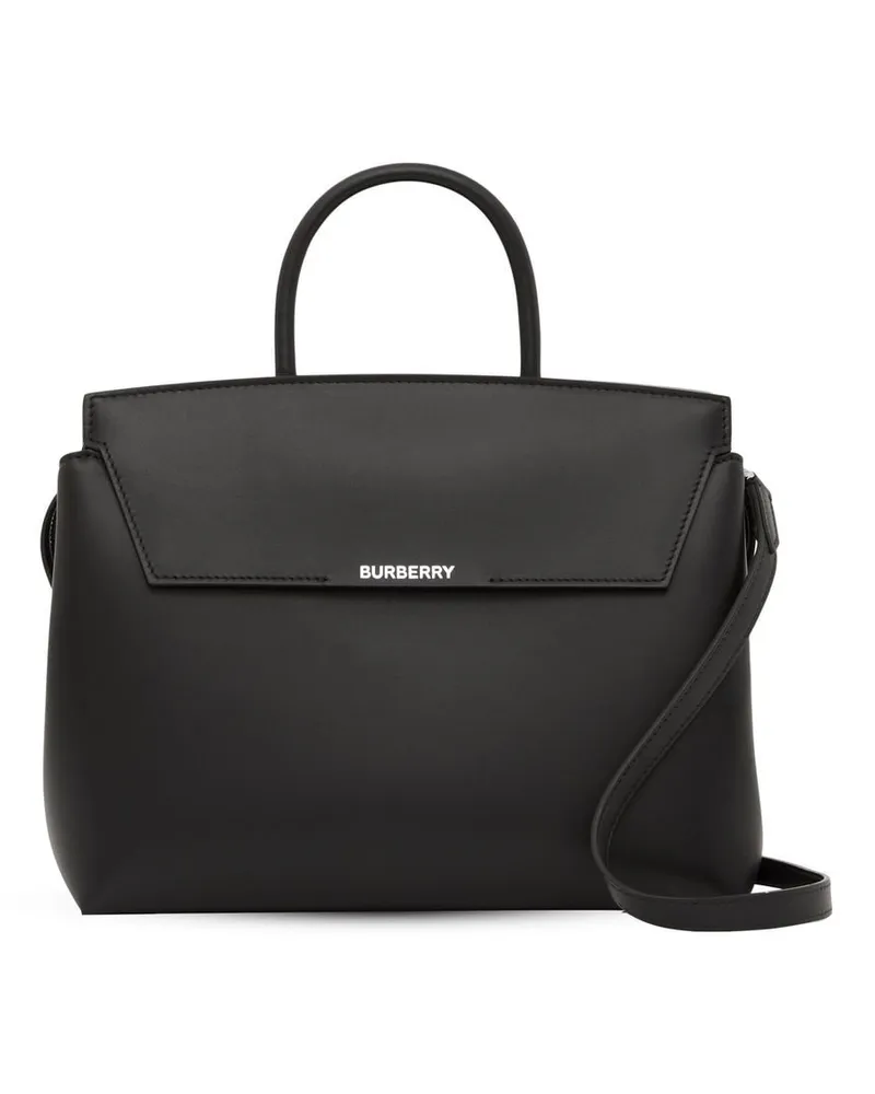 Burberry Mittelgroße Catherine Handtasche - Schwarz Schwarz