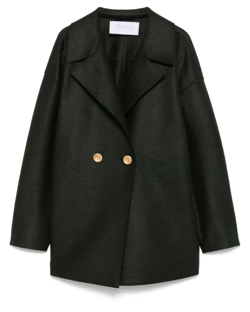Harris Wharf London Jacke aus Filz - Grün Grün