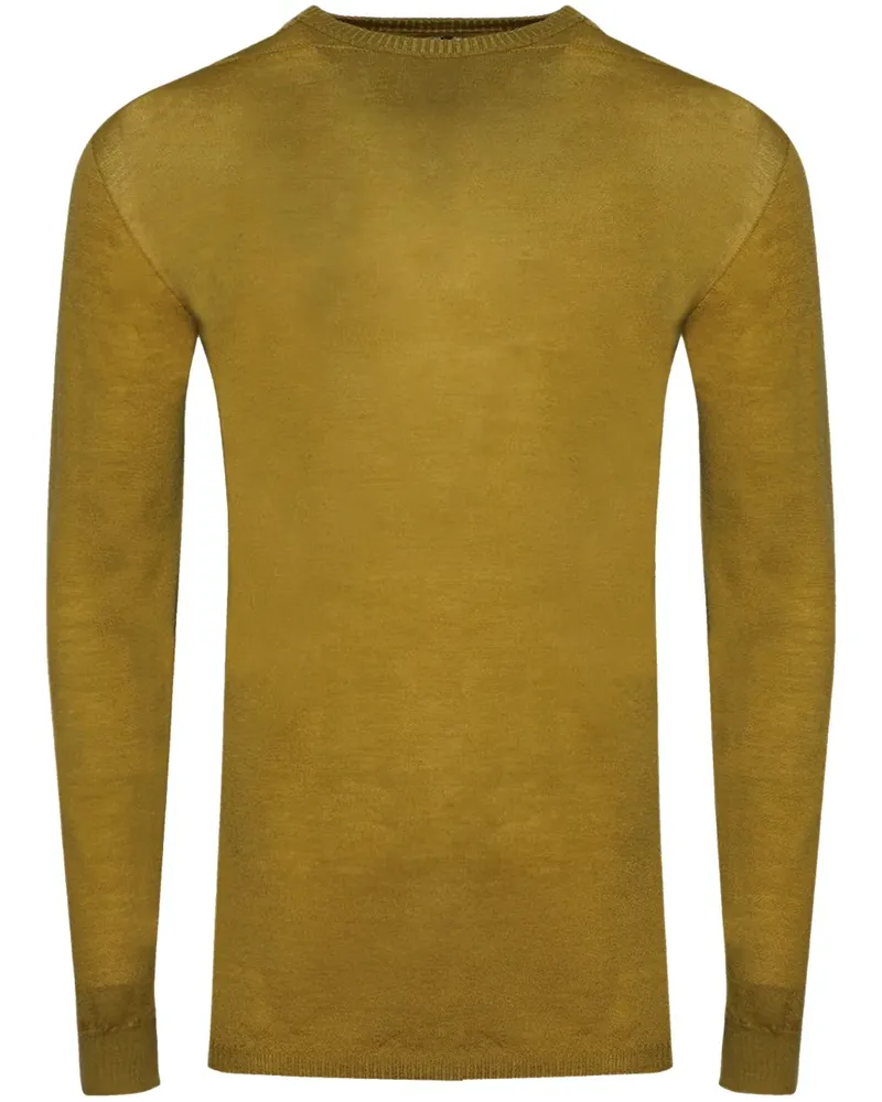 Rick Owens Klassischer Pullover - Gelb Gelb