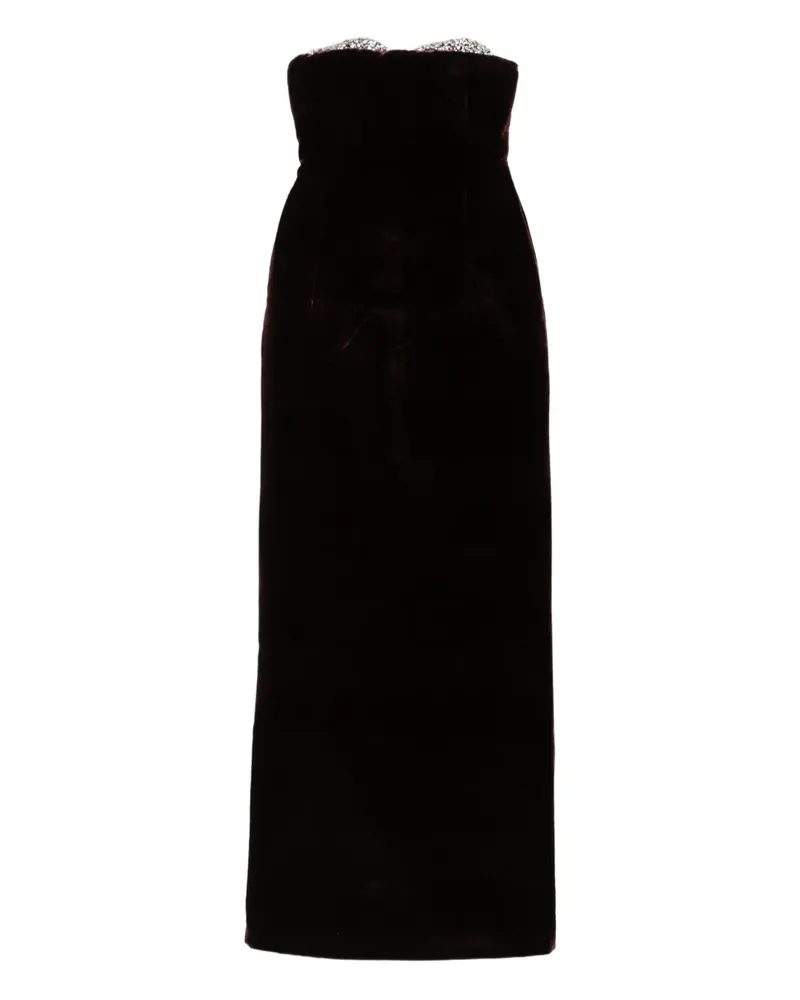 The New Arrivals Ilkyaz Ozel Noelie Maxikleid - Rot Rot