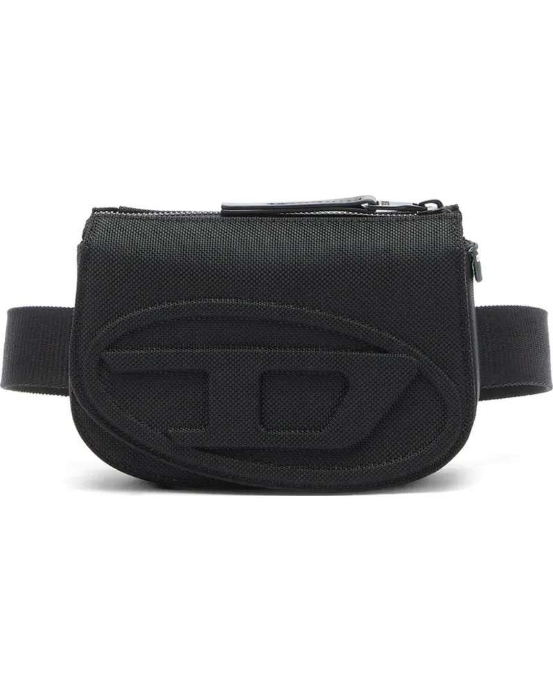 Diesel 1DR logo-embossed belt bag - Schwarz Schwarz