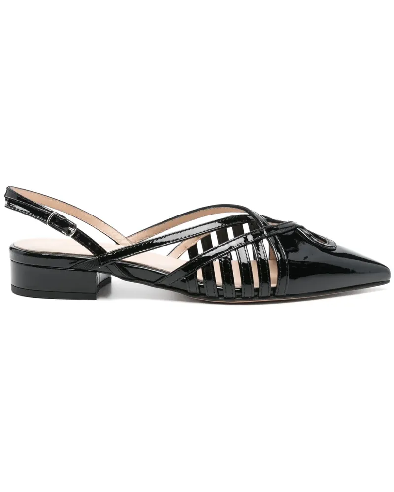 Anna F. Klassische Pumps - Schwarz Schwarz