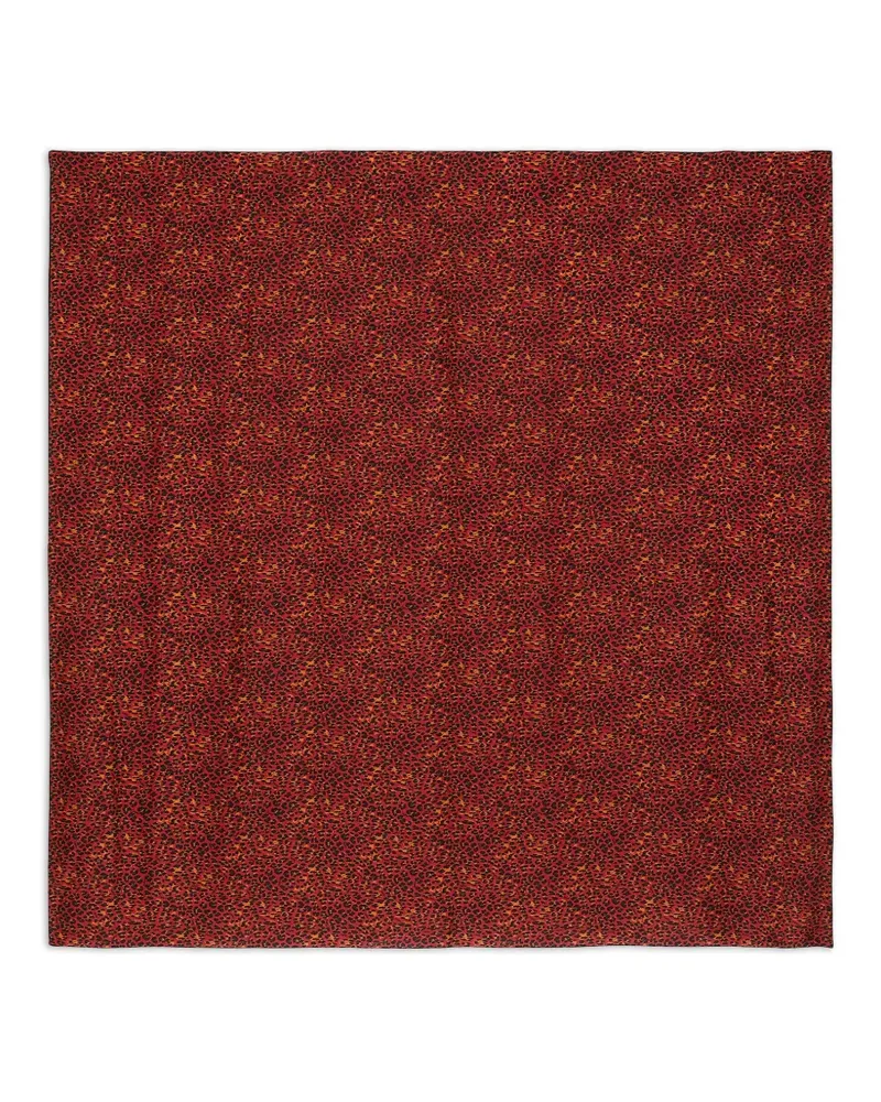 Saint Laurent leopard-print scarf - Rot Rot