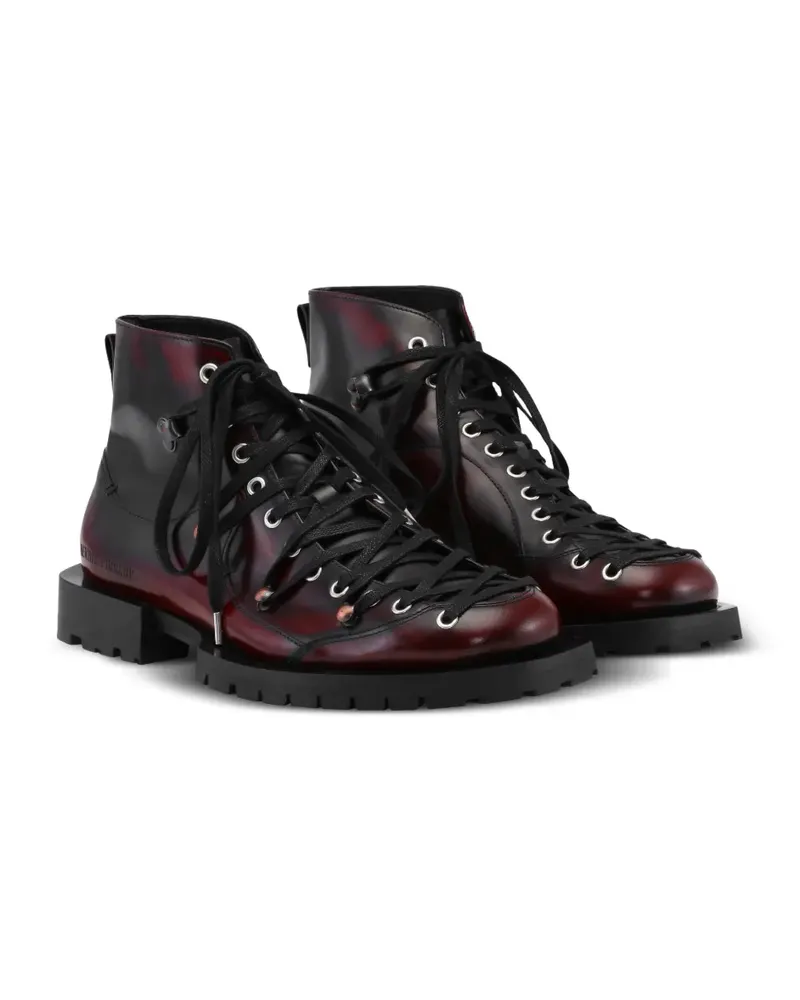 Henrik Vibskov Kelly Schnürstiefel - Rot Rot