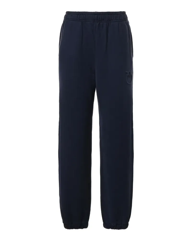 Pinko Jogginghose mit Logo-Patch - Blau Blau