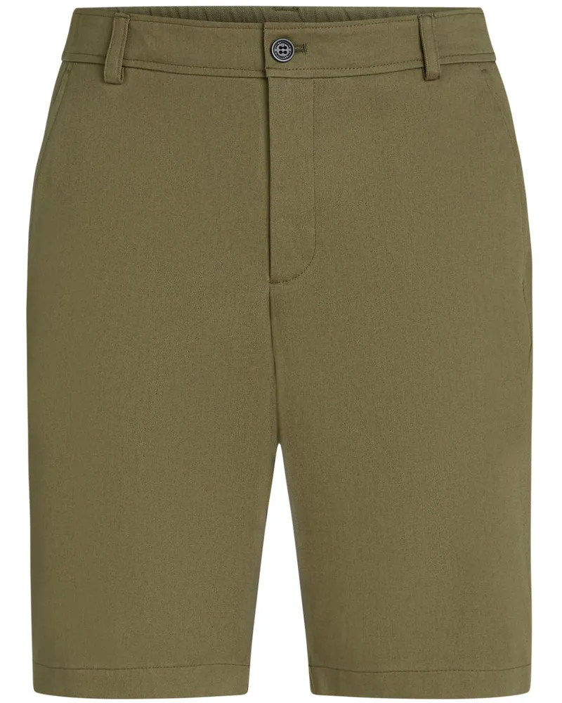 Karl Lagerfeld Chino-Shorts mit Logo-Stickerei - Grün Grün